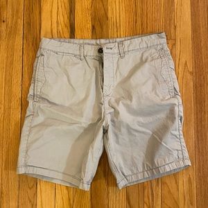 Zara men shorts size 32 light gray
